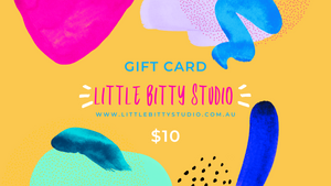 Open image in slideshow, LITTLE BITTY STUDIO  |  GIFT CARD
