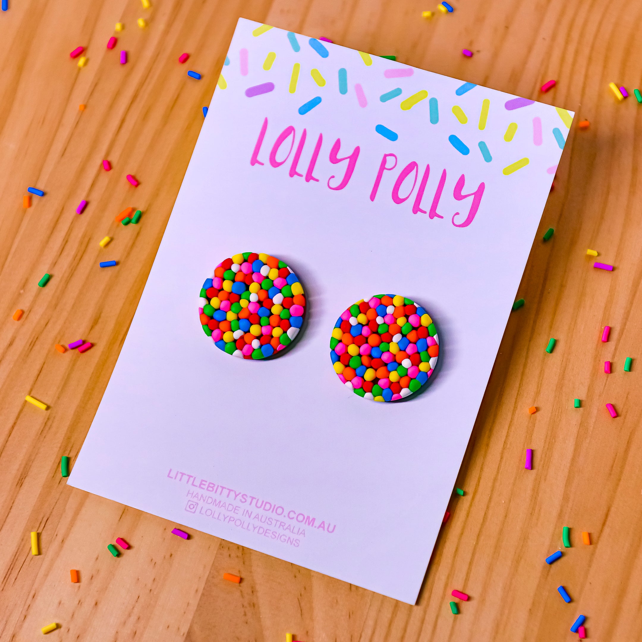 FRECKLES STUDS - ROUND - ASSORTED SIZES