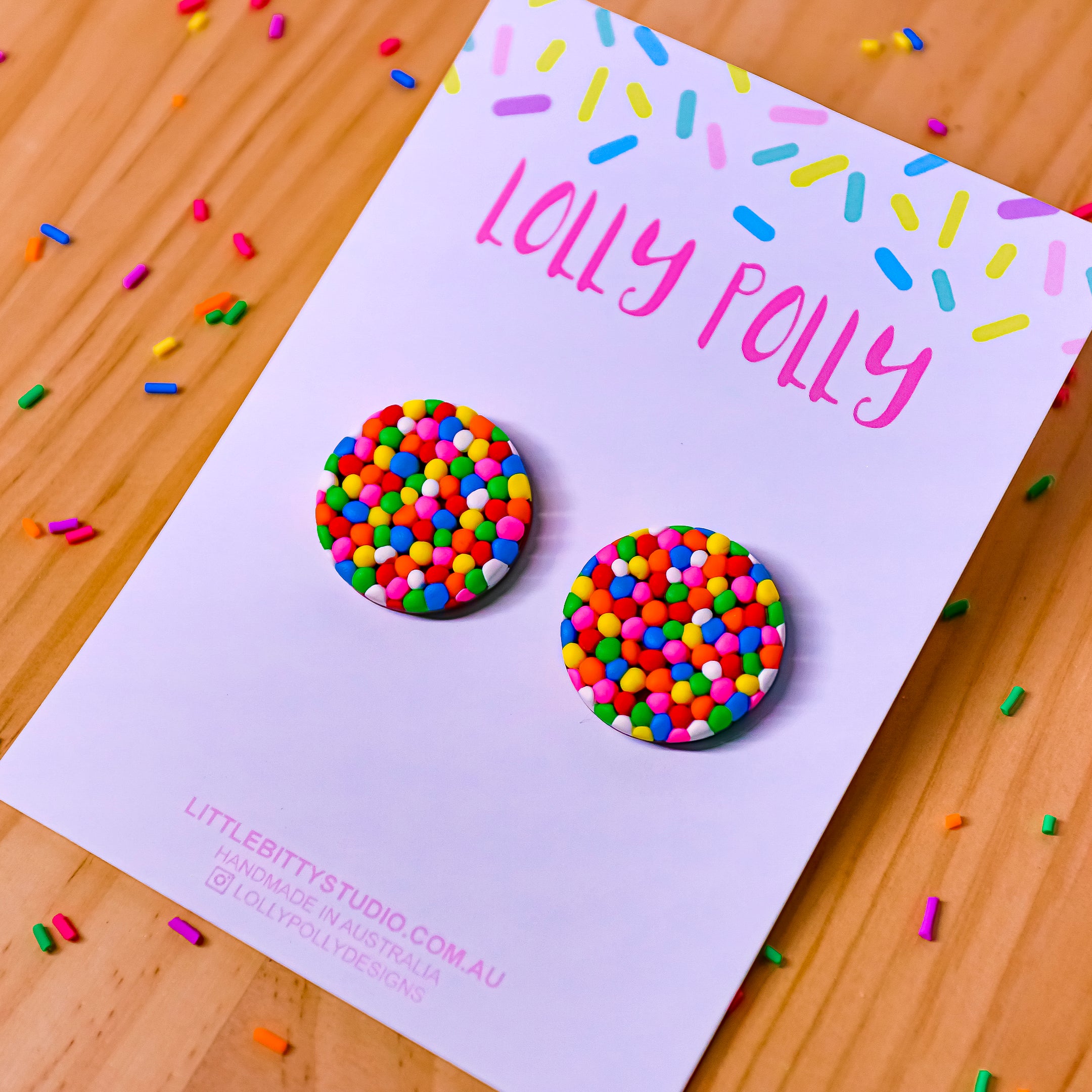 FRECKLES STUDS - ROUND - ASSORTED SIZES